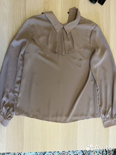 Блузка для школы/офиса, цвет 'Капучино'