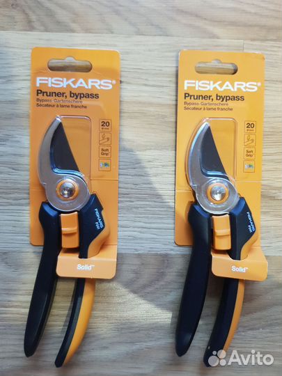 Секатор fiskars и Gardena