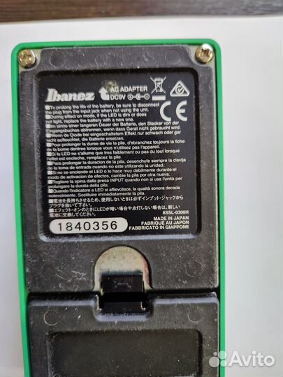 Гитарная педаль Ibanez tube screamer ts 808