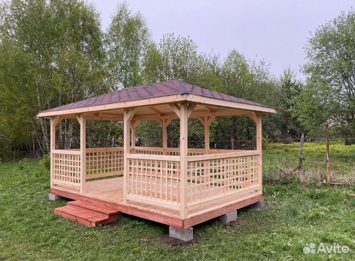 Беседка под ключ