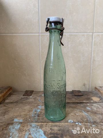 Немецкая бутылка Frucht-Sprudel konigsberg