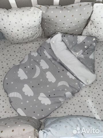 Конверт на выписку демисезонный с прорезями