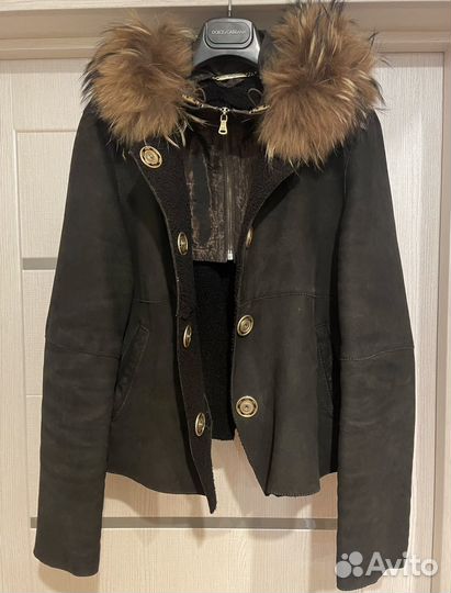 Дубленка женская dolce gabbana