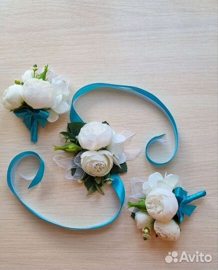 Свадебные бутоньерки