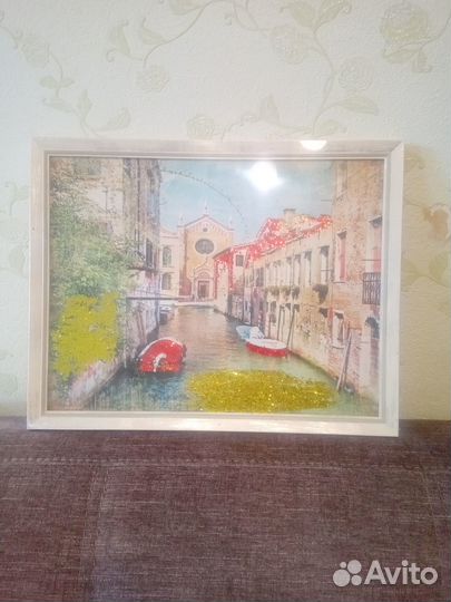Настенная картина декор Венеция