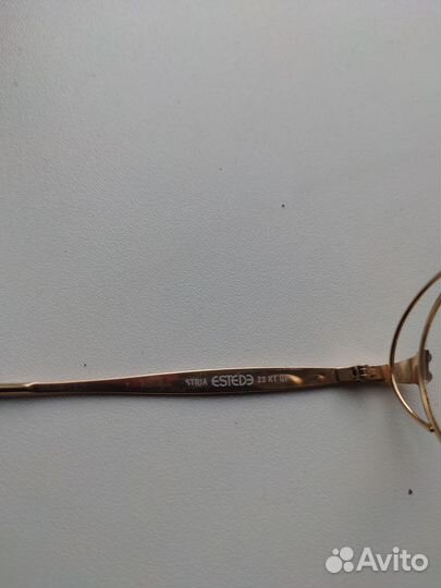 Очки позолоченные Chopard