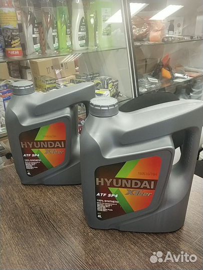 Масло в АКПП Hyundai XTeer ATF SP4
