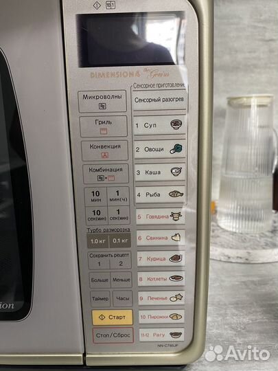 Микроволновая печь panasonic инверторная