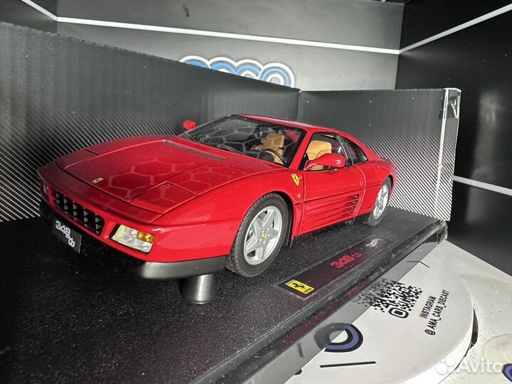 Mattel Ferrari 348tb (V7436) 1:18