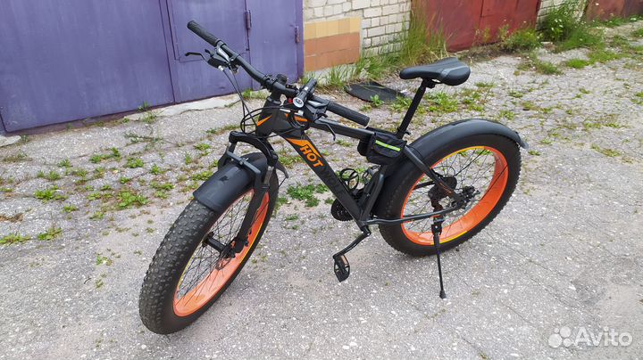 Велосипед fatbike 26*4.0 серый (бронь)