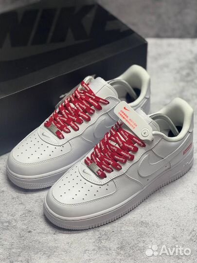 Кроссовки Nike Air Force 1 Supreme (Арт.72456)