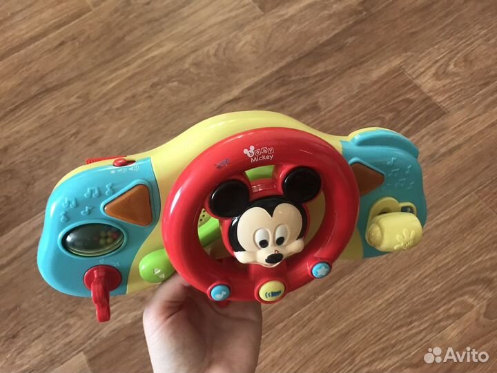 Руль музыкальный Disney Микки Маус