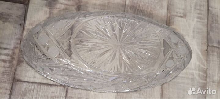 Салатник СССР хрусталь