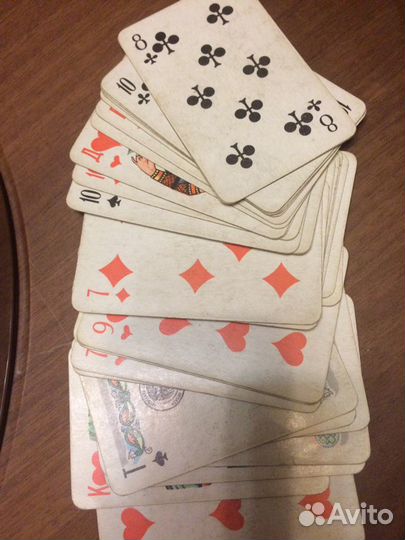Игральные карты сувенирные