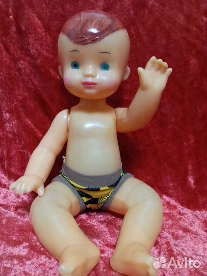 Пупс СССР Саша Кругозор (Клеймо 2), 37 см