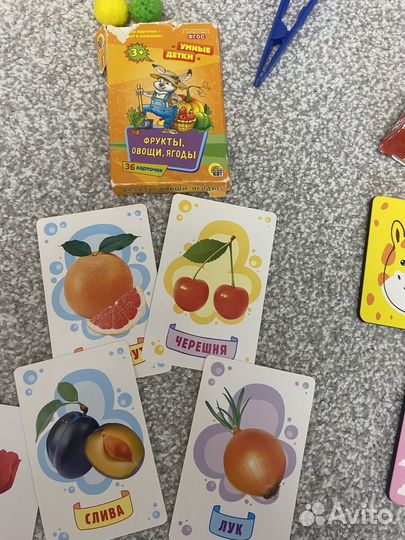 Развивающие карточки для детей