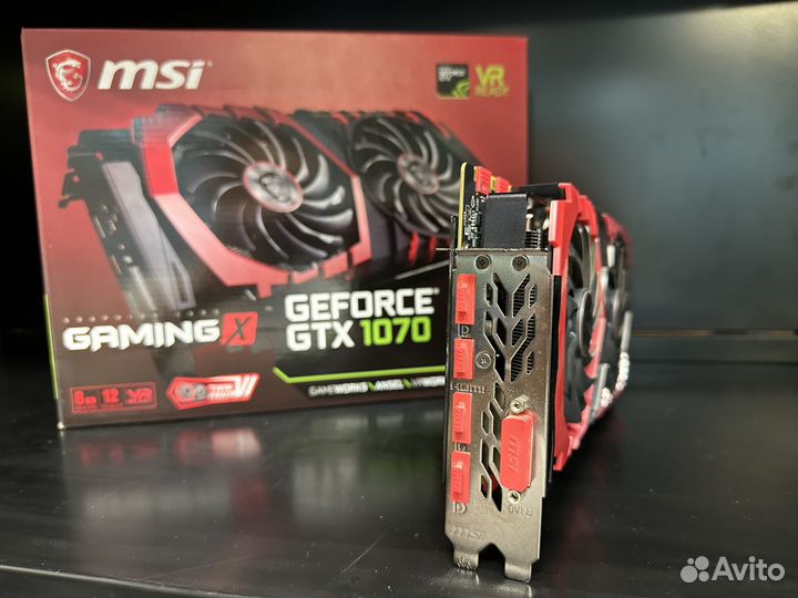 Видеокарта Gtx 1070 Msi Gaming X