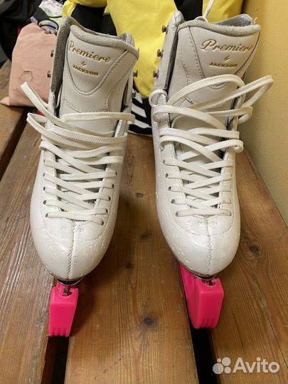 Фигурные коньки jackson premiere с лезвием wilson