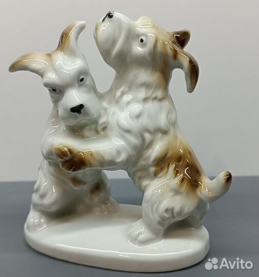 Статуэтки фарфор Германия собаки Терьеры