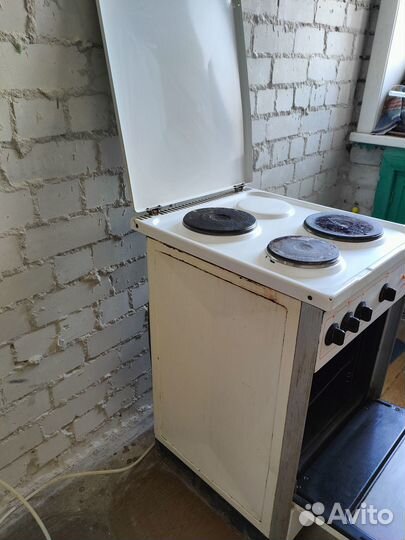 Электроплита с духовкой бу