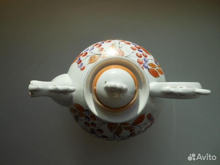 Фарфоровый заварочный чайник СССР Сысерть
