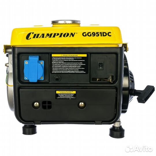 Электробензогенератор Champion GG951DC (2-х тактны