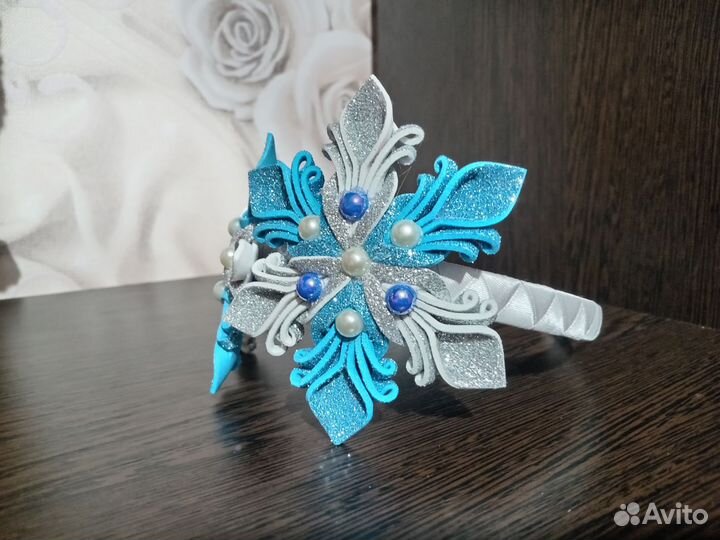 Ободок новогодний 