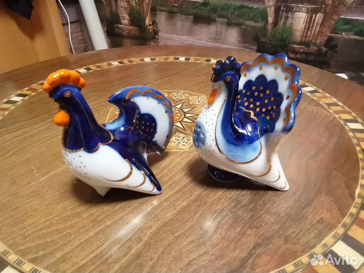 Фигурки Петух и Индюк лфз