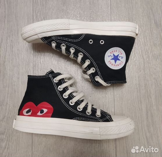 Кеды Converse play comme des garcons