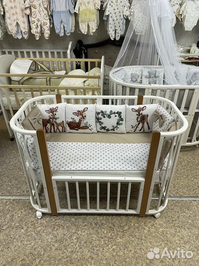 Детская кроватка Nuvola Lux