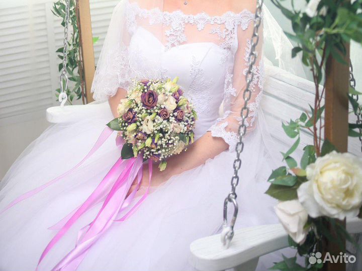 Свадебное платье 44-46