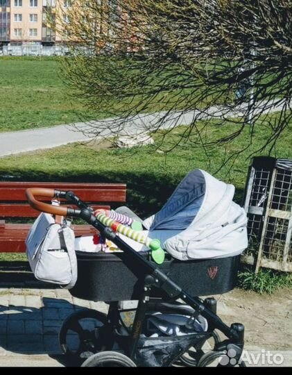 Коляска 2 в 1 бу