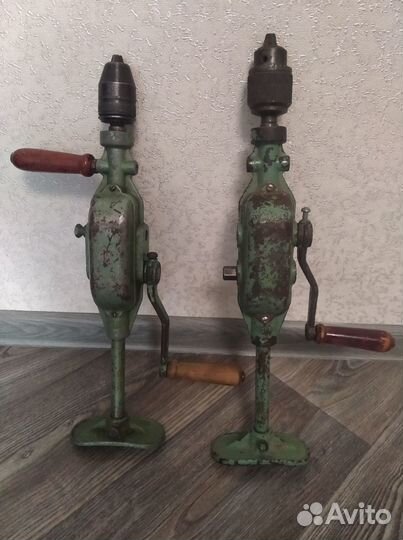 Дрель ручная механическая СССР