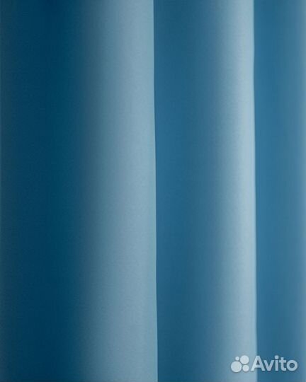 Портьеры блэкаут Марсель Небесно-голубой шторы