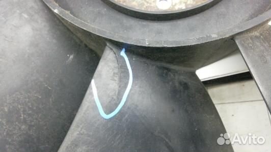 Крыльчатка вискомуфты дизельная iveco daily 6 Spar