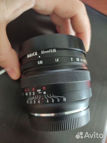 Мануальный Meike 50mm 0.95 sony e объектив