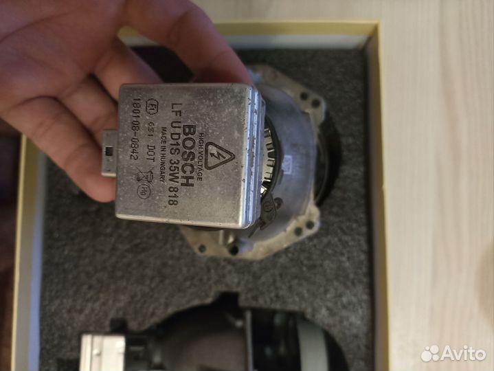 Штатные линзы с лампой Bosch Volkswagen touareg gp