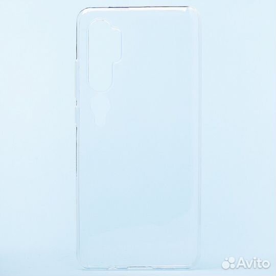 Чехол Ultra Slim для Xiaomi Mi Note 10 прозрачный
