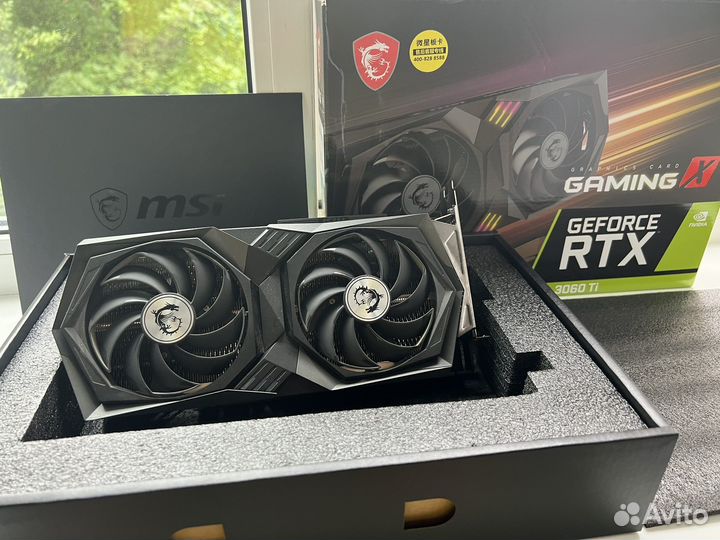 Видеокарта Rtx 3060 ti gaming X Lhr