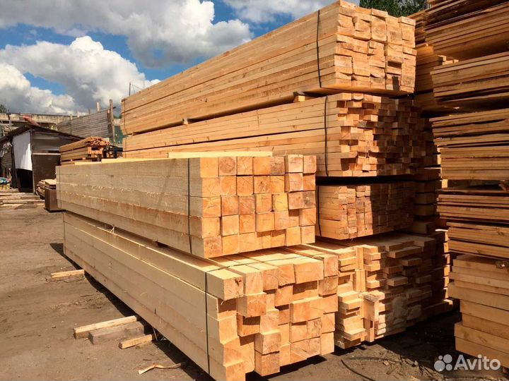 Пиломатериалы Брус Доска Обрезная Доставка