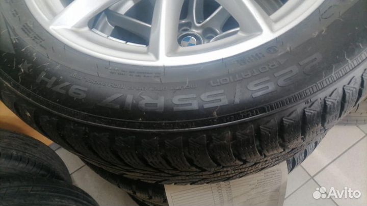 225/55 R17 Nokian Tyres WR D4 Зима Литые R17 pсd:5