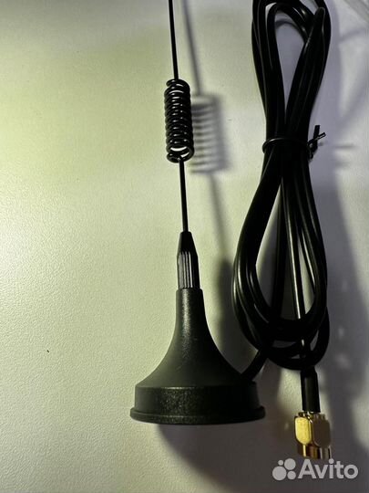 Всенаправленная магн. антенна 12dBi 1.5м,sma-male
