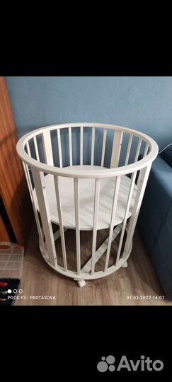 Кровать круглая овальная