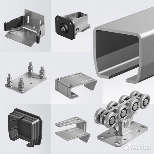 Комплектация для откатных ворот от производителя