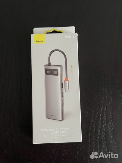 Адаптер usb разветвитель 9в1 новый