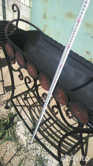 Мангал кованый