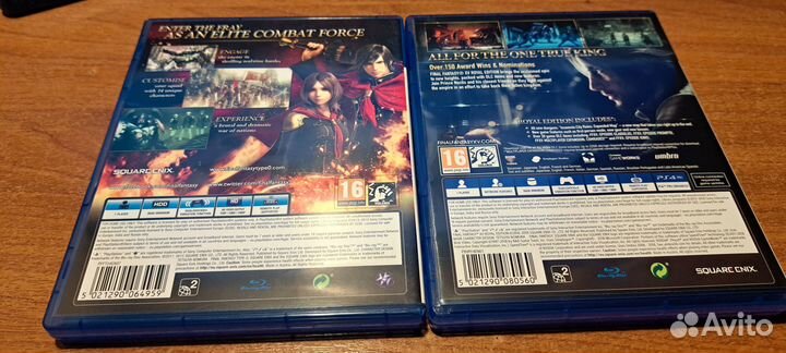 Продам Final Fantasy XV (Royal Edition) и Type-0