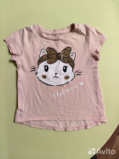 Вещи пакетом на девочку 80-86 размер