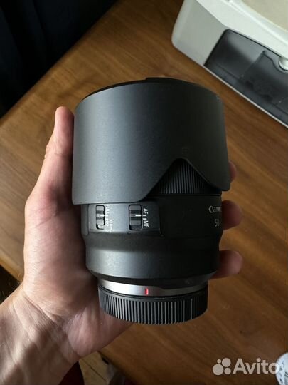 Объектив canon 50mm rf 1.2l