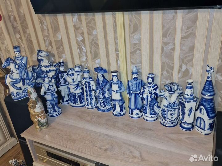 Штофы гжель